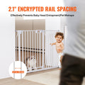 Artiss Baby Gate Extra Wide 749-1229mm White Auto Close Pressure Mount