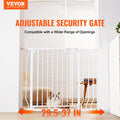 VEVOR Levitex Baby Gate 760mm Extra Wide Auto Close White Pressure Mount