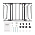 Baby Gate Extra Wide 749-1346mm 762mm High Auto Close Black