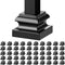 50x Aluminum Baluster Flat Shoes Wrought Iron Staircase Spindles