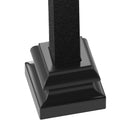 50x Aluminum Baluster Flat Shoes Wrought Iron Staircase Spindles