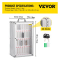 Cell Phone Locker 36 Slots Storage Cabinet Clear Pocket Chart