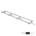 Chainsaw Mill Rail Guide System 9ft Aluminum 4 Crossbar Kit