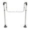 Toilet Safety Rail Adjustable 136kg Grab Bar Padded Armrests