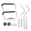 Toilet Safety Rail Adjustable 136kg Grab Bar Padded Armrests