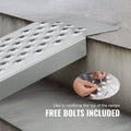 Portable Loading Ramps 2pc 1200x215mm Aluminum 399kg Capacity ATV