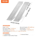 Portable Loading Ramps 2pc 1200x215mm Aluminum 399kg Capacity ATV
