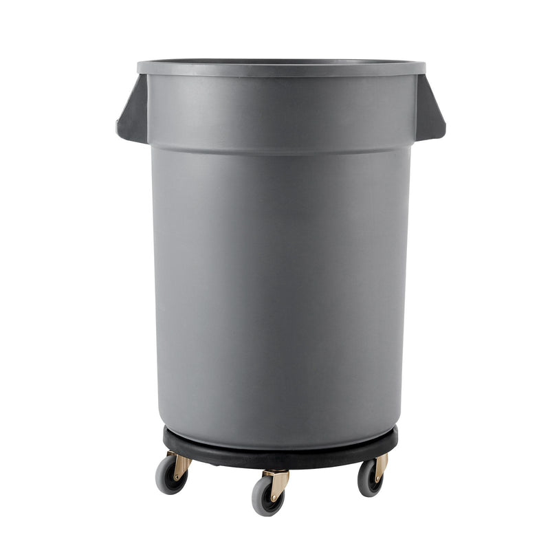 Trash Can Dolly 500lbs 4 Wheels Fits 20 32 44 55 Gallon