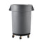 Trash Can Dolly 500lbs 4 Wheels Fits 20 32 44 55 Gallon