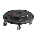 Trash Can Dolly 500lbs 4 Wheels Fits 20 32 44 55 Gallon