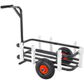 Beach Fishing Cart 91kg 275mm Wheels 7 Rod Holders Steel