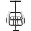 Beach Fishing Cart 91kg 275mm Wheels 7 Rod Holders Steel