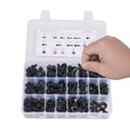 280pc Metric Bolts Nuts Screws Washers Assortment Kit M6 M8 M10