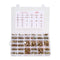 906pc Metric Bolts Nuts Screws Washers Assortment Kit M4-M8 Grade 8.8