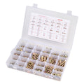 906pc Metric Bolts Nuts Screws Washers Assortment Kit M4-M8 Grade 8.8