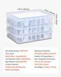 Bolts Nuts Screws Washers Assortment 2250pc M3-M8 Metric Imperial
