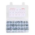 Bolts Nuts Screws Washers Assortment 2250pc M3-M8 Metric Imperial