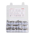 246pc Stainless Steel Bolts Nuts Washers Assortment Kit Case
