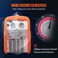 Portable 3/4 HP Refrigerant Recovery Machine Vapor Liquid