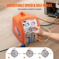 Portable 3/4 HP Refrigerant Recovery Machine Vapor Liquid