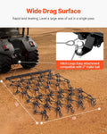 Drag Harrow 1.2x1.2m 69 Teeth Chain ATV UTV Tractor Soil Gravel