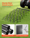 Drag Harrow 1.2x1.7m 80 Teeth Chain ATV UTV Tractor Soil Gravel