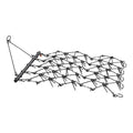 Drag Harrow 1.2x1.7m 80 Teeth Chain ATV UTV Tractor Soil Gravel