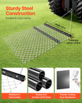 Drag Harrow 4x5ft Chain Harrow ATV UTV Tractor Attachment