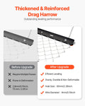 Drag Harrow 4x5ft Chain Harrow ATV UTV Tractor Attachment