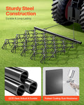 Drag Harrow 5x4.5ft 60 Teeth Chain ATV UTV Tractor Soil Preparation