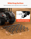 Drag Harrow 5x4.5ft 60 Teeth Chain ATV UTV Tractor Soil Preparation