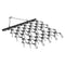 Drag Harrow 4x4 69 Teeth Chain ATV UTV Tractor Attachment