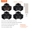 Pergola Bracket Kit 152x152mm 4pcs 3-Way Heavy Duty Corner Post Base