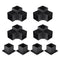 Pergola Bracket Kit 8pcs 152.4mm 3-Way Heavy Duty Corner Post Base