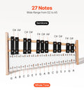 Glockenspiel Xylophone 27 Notes Metal Keys with Mallets Bag