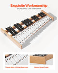 Glockenspiel Xylophone 27 Notes Metal Keys with Mallets Bag