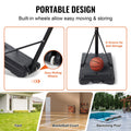 Basketball Hoop 44in Adjustable 4-10ft Portable Stand Wheels Base
