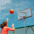 Basketball Hoop 44in Adjustable 4-10ft Portable Stand Wheels Base
