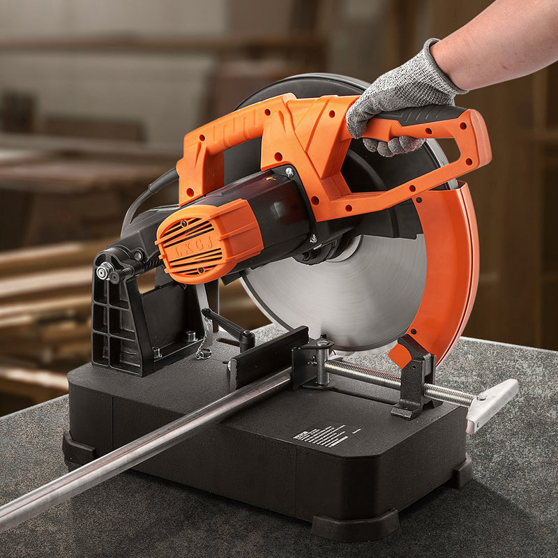Chop Saw 355mm 2800W Cold Cut Steel Cutting Machine Dry Cut