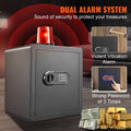 Safe 1.8 Cubic Feet Steel Cash Gold Home Security 15.75x13x16.9in