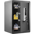 Safe 2.2 Cubic Feet Steel Home Cash Gold 15.75x13x23.6