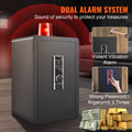 Safe 2.2 Cubic Feet Steel Home Cash Gold 15.75x13x23.6