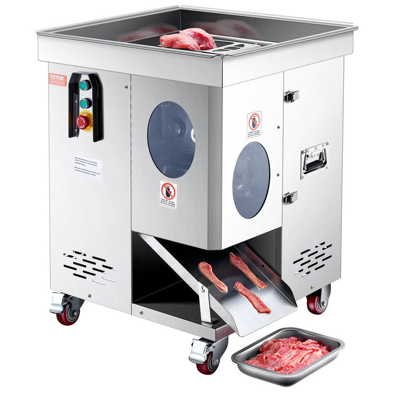 Electric Meat Slicer 1100W Commercial Cutting Machine