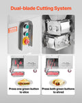 Electric Meat Slicer 1100W Commercial Cutting Machine