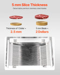 Electric Meat Slicer 1100W Commercial Cutting Machine
