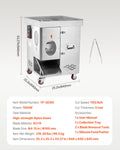 Electric Meat Slicer 1100W Commercial Cutting Machine