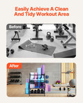 Weight Dumbbell Rack Storage Organizer 1035x405x885mm