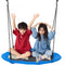 40 Inch Saucer Swing 750lbs Capacity Blue Outdoor Kids Tree Swing