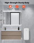 Hand Dryer HEPA Filter 19000 RPM Dual-Side Airflow Wall Mount White