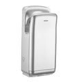 Vertical Hand Dryer HEPA Filter 19000 RPM Dual Airflow Silver